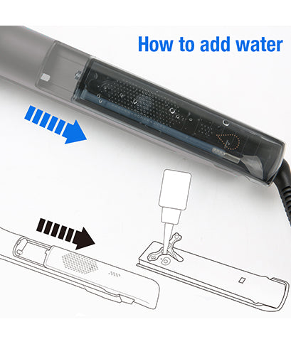 Steam Hair straightener