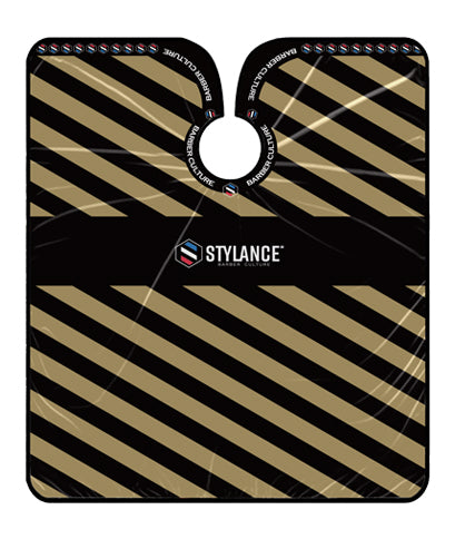 Hair Cutting Cape-Golden Stripe