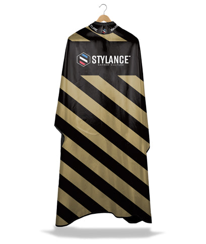 Hair Cutting Cape-Golden Stripe