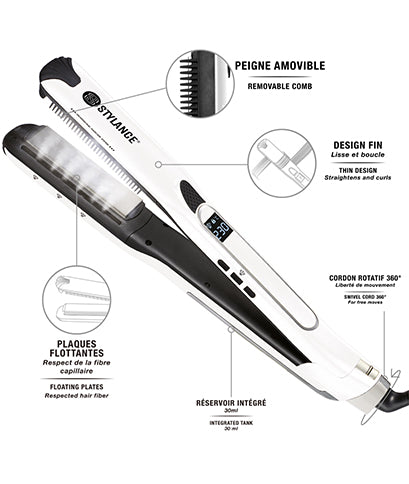 Steam Hair straightener